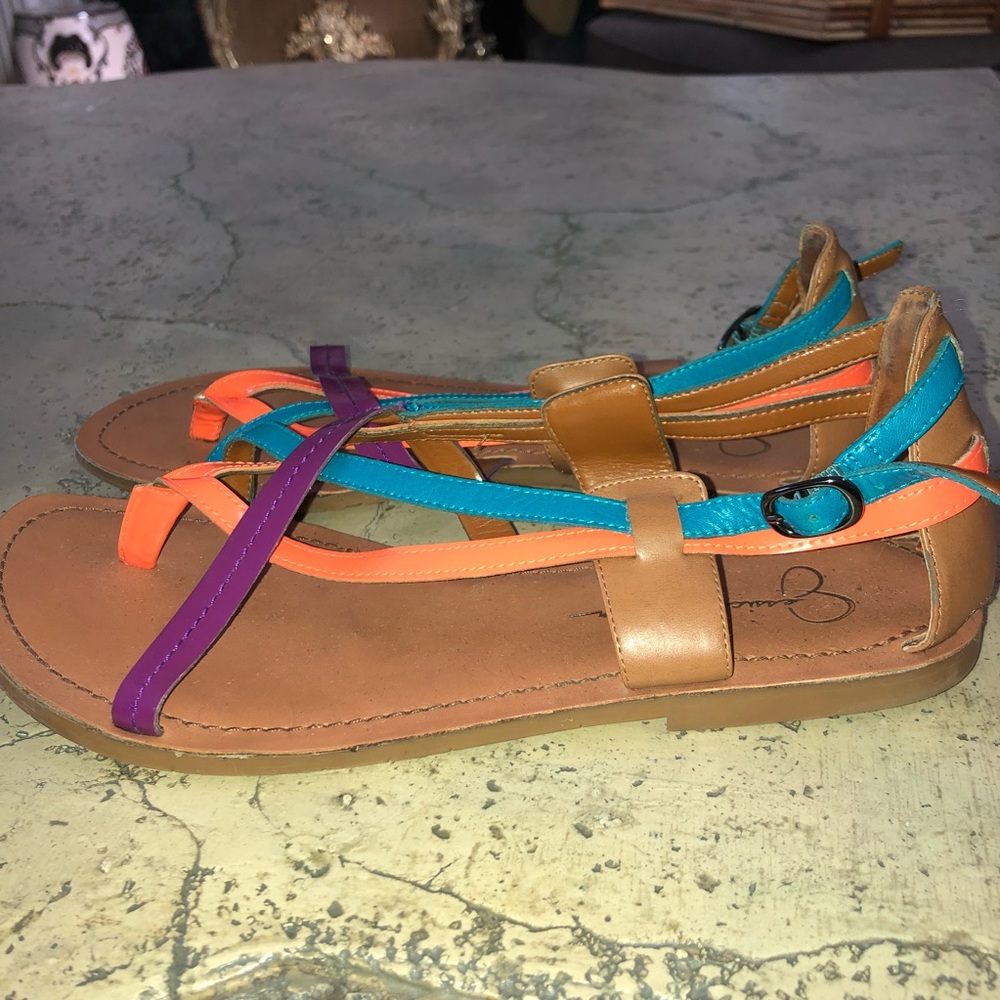 Jessica Simpson Neon Sandal